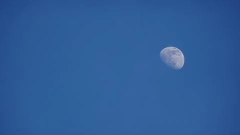 Sky and Moon Foto stock