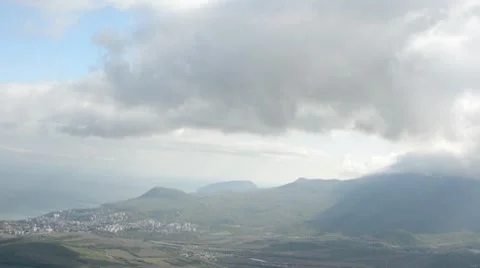 Sky and mountains 03 库存影片 8679702