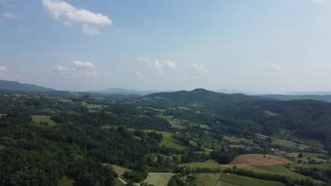Sky and mountains Stock Footage 258848673