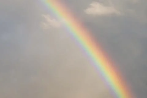 Sky and rainbow for background Foto stock