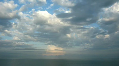 Sky and sea Stock Footage 501408