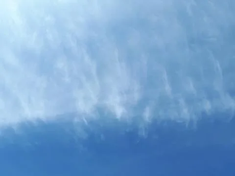 The sky and soft clouds Stock Photos