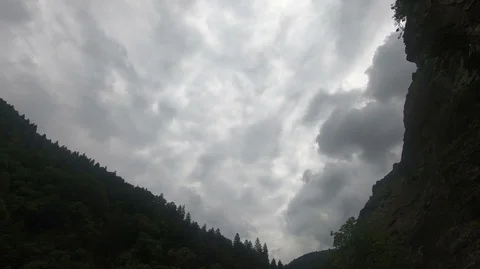 Sky and valley 库存影片 94902804