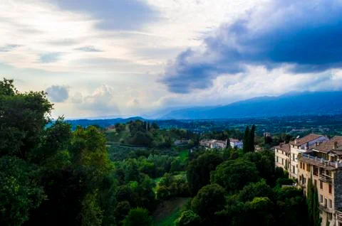 Sky and view Stock Photos