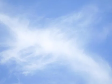 Sky and White cloud Stock Photos