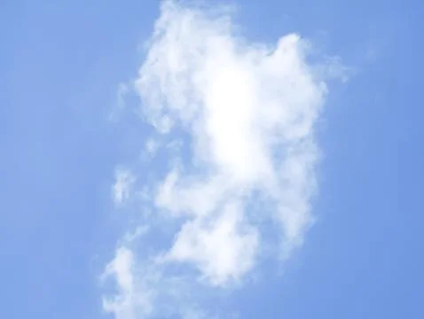 Sky and White cloud Stock Photos