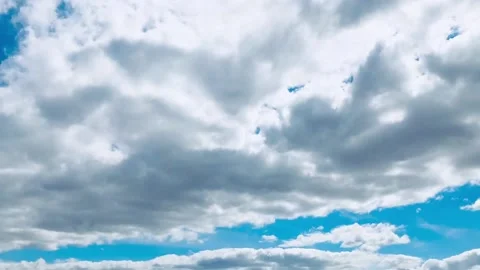 The sky and white clouds are time lapse video Stock Footage 145046565