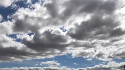 The sky and white clouds are time lapse video Stock Footage 145046711