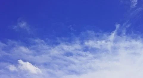Sky and white clouds Stock Photos