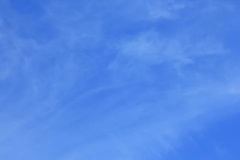 Sky and white clouds Stock Photos