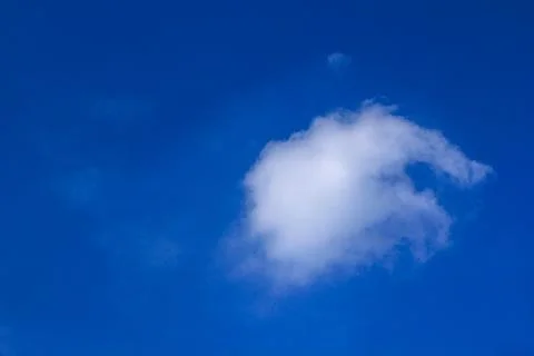 Sky and white clouds Stock Photos