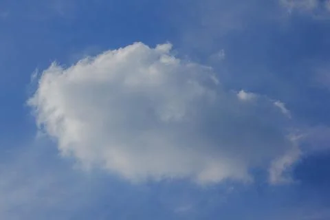 Sky and white clouds Stock Photos