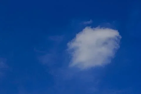 Sky and white clouds Stock Photos