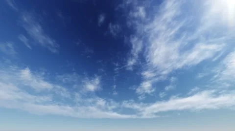 Sky Animation Video stock 50548202