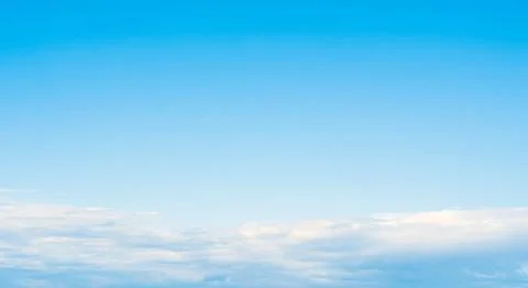 Sky atmosphere clear clouds Foto stock