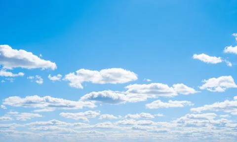 Sky atmosphere clear clouds Stock-Fotos