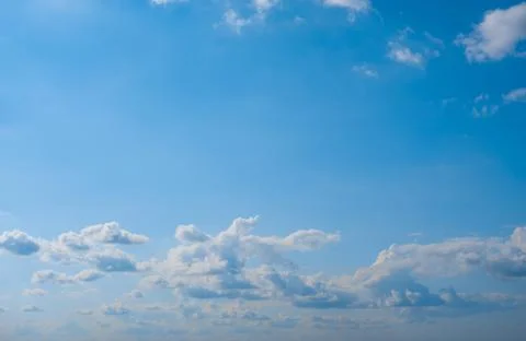 Sky atmosphere clear clouds Stock Photos