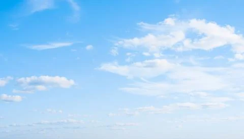 Sky atmosphere clear clouds Stock Photos