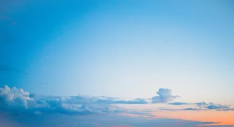 Sky atmosphere clear clouds Stock Photos
