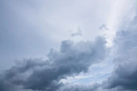 Sky background and rain clouds Photos