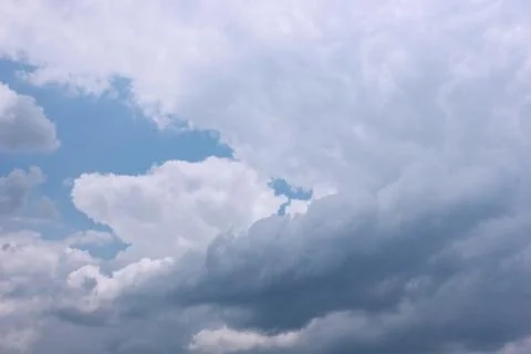 Sky background with clouds Stock Photos