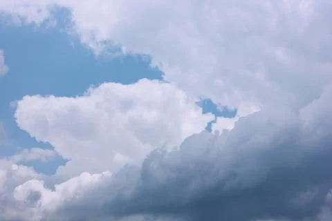 Sky background with clouds Foto stock