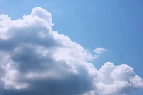 Sky background with clouds Stock Photos