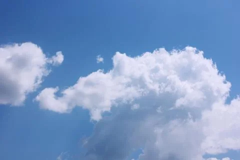 Sky background with clouds Fotos Stock