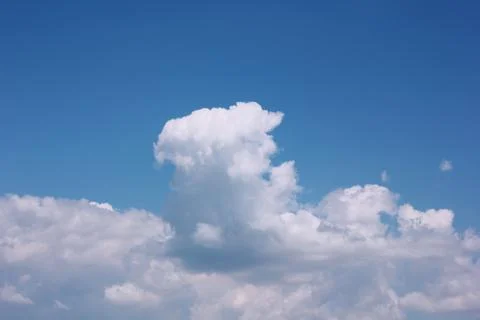 Sky background with clouds Fotos Stock