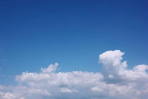 Sky background with clouds Stock Photos