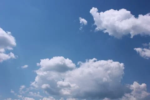 Sky background with clouds Stock-Fotos