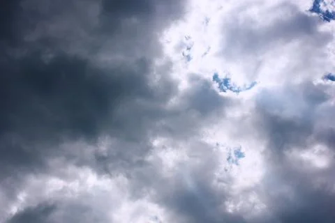 Sky background with clouds Stock Photos