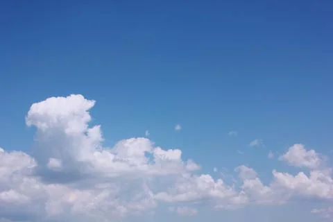 Sky background with clouds Stock-Fotos