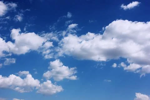 Sky background with clouds Foto stock