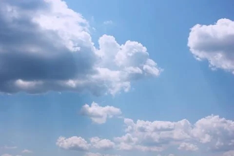 Sky background with clouds Foto stock