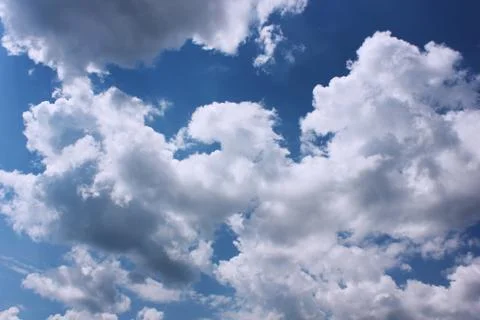 Sky background with clouds Fotos de archivo