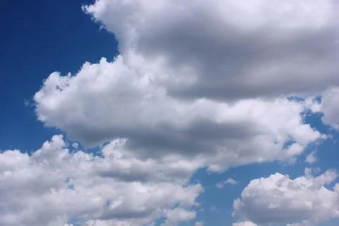 Sky background with clouds Stock-Fotos