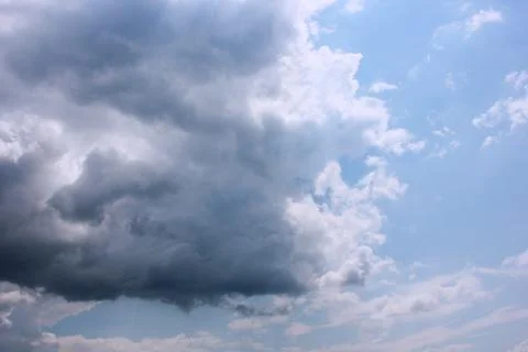 Sky background with clouds Stock Photos