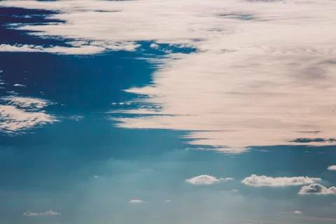 Sky background with clouds . Sky with clouds 库存照片