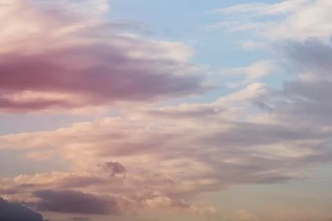 Sky background with clouds . Sky with clouds Photos