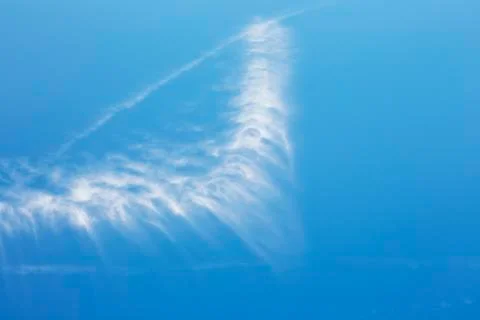 Sky background with clouds . Sky with clouds Stock-Fotos