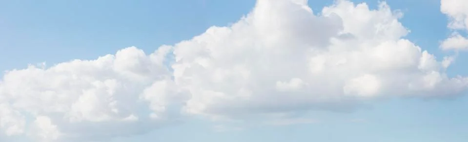 Sky background with clouds . Sky with clouds. Panorama of clouds 库存照片