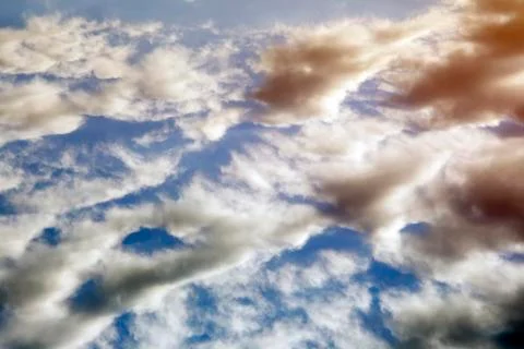 Sky background with clouds . Sky with clouds Stock Photos