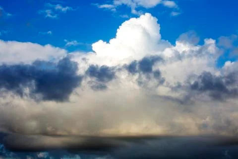 Sky background with clouds . Sky with clouds 库存照片