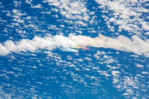 Sky background with clouds . Sky with clouds Stock Photos