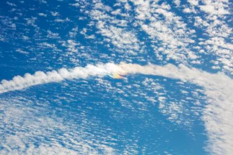 Sky background with clouds . Sky with clouds 库存照片