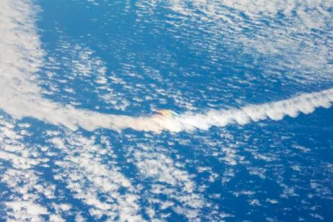 Sky background with clouds . Sky with clouds 库存照片