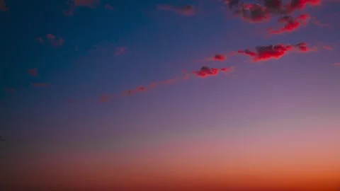 Sky Background Dramatic Sky. sunrise Sunset Time Lapse. 4K Time-Lapse In Yellow Stock Footage 277278701