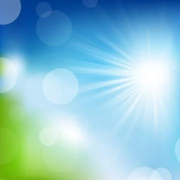 Sky background Stock Illustration