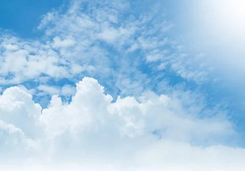 Sky background nature cloud paronama web cloudy summer winter season day Foto stock